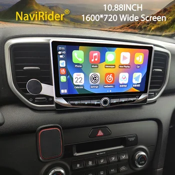 Už Kia Sportage 2018 - 2022 Android 12 Qled Ekrano 10.88 Colių Carplay Automobilio Radijo Multimedia Vaizdo Grotuvas, Navigacija, GPS Galvos Vienetas