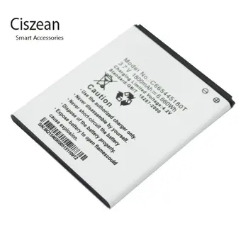 Ciszean 5x), 3,7 V 1800mAh Pakeitimo Li-ion Baterija C665445180T 
