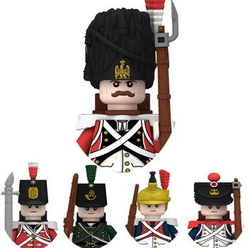 Imperial Royal Apeigų Korpuso Karių Italija Pėstininkų Dragūnų Grenadierių Modelis Statybinių Blokų Skaičius Plytų Žaislai Vaikams