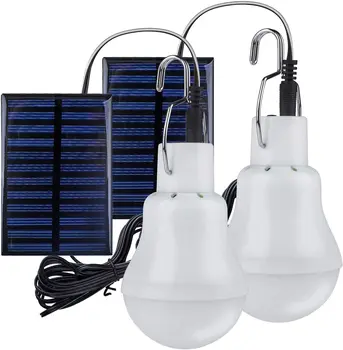 5V LED Saulės Lemputės Šviesos Vandeniui Lauko USB Įkrauti Kabinti Pagalbos Saulės energija Varomas Lempos Nešiojamas Galingas Patalpų Namą