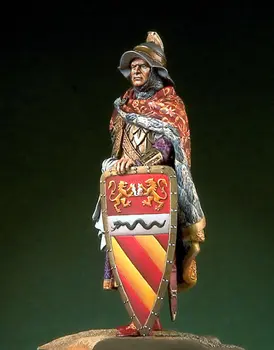 Derva Pav 1/32 senovės kariai stendas su shield 