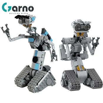 Garno Ss Trumpuoju Jungimų Karinės Emocinis Roboto Kūrimo Bloką Nustatyti Astroed Robotai Johnnyed 5 Modelio Plytų Žaislas Vaikams Dovanų