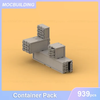 Konteinerių Pack Modelis SS Statybos Blokus 