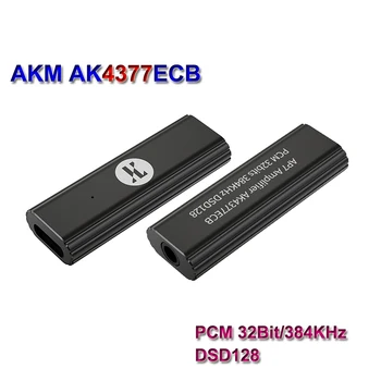 PCM 32Bit/384kHz JCALLY 3.5 MM AKM AK4377 DSD128 USB Portable VPK AMP HiFi Garso Sąsaja, Ausinių Adapteris Ausinių Stiprintuvas