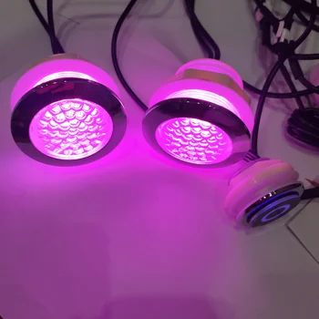 2vnt vandeniui RGB LED vonia šviesos 
