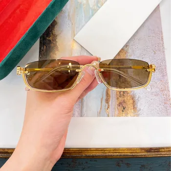 Karšto naujas Mados mažas Moterų Žiedlapiai Classic Vintage Stiliaus Prekės ženklo Dizaineris Akiniai nuo saulės, akinių Rėmeliai Oculos Gafas De Sol Akiniai dėžutę