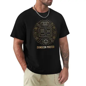 Dungeon Master - Gold T-Shirt mielas viršūnes hipis drabužius prakaito marškinėliai tees sunkiojo svorio t marškinėliai vyrams