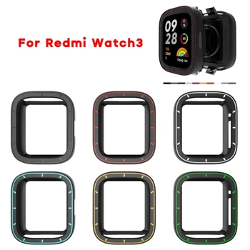 Suderinama Redmi Watch3 Smartwatch Apsaugos Atveju Lengvas, Patvarus Silikoninis Būsto Apsauga, Apvalkalas atsparus smūgiams Dangtis