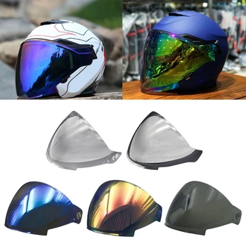 Motociklo HelmetGlass Pakeitimo Motociklą HelmetVisor už GSB G263 JET-3 Atvira Veido HelmetHelmet Shield Lęšio Antveidis