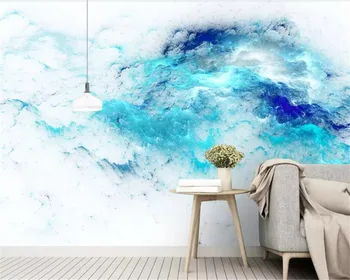 beibehang behang 3d tapetai Šiuolaikinės šiaurės šalių anotacija spalvinga debesys foto sieninis tv foną, sienos tapetai kambarį
