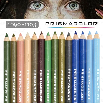 1PCS Amerikos Prismacolor PC1090-1103 Riebiai Spalvotu Pieštuku Meno Reikmenys Piešimo Eskizų Suaugusiųjų Dažymas Gabaritinis Brėžinys